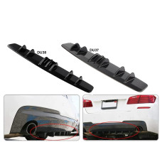 Два цвята универсален дифузьор за задна броня - DU37 DU38